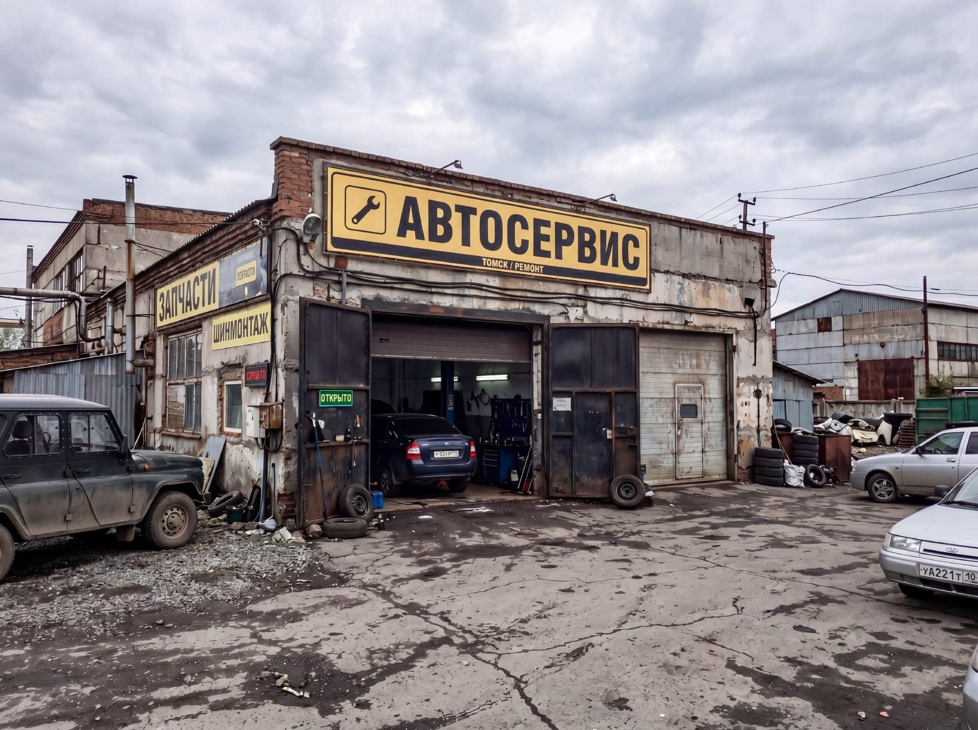 После: Автосервис на Иркутском тракте, май 2026
