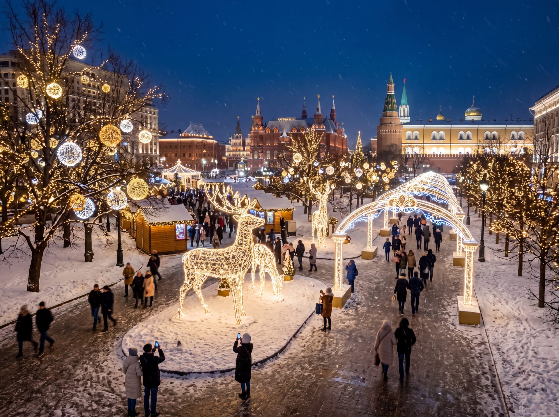 Светодиодная иллюминация — Зонд-Реклама, Томск