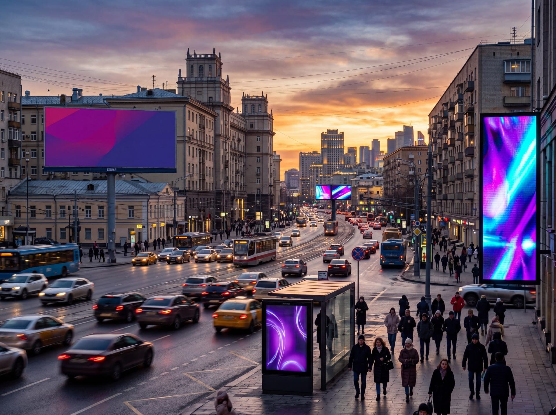Outdoor размещение — Зонд-Реклама, Томск