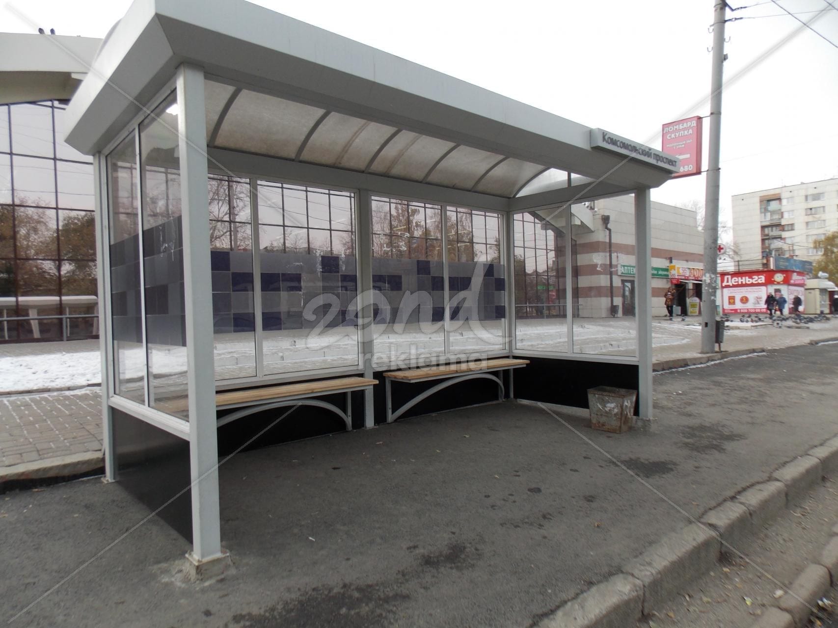 Остановочные комплексы — производство в Томске